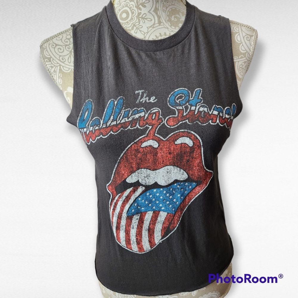 Rolling Stones cutout tee size XS